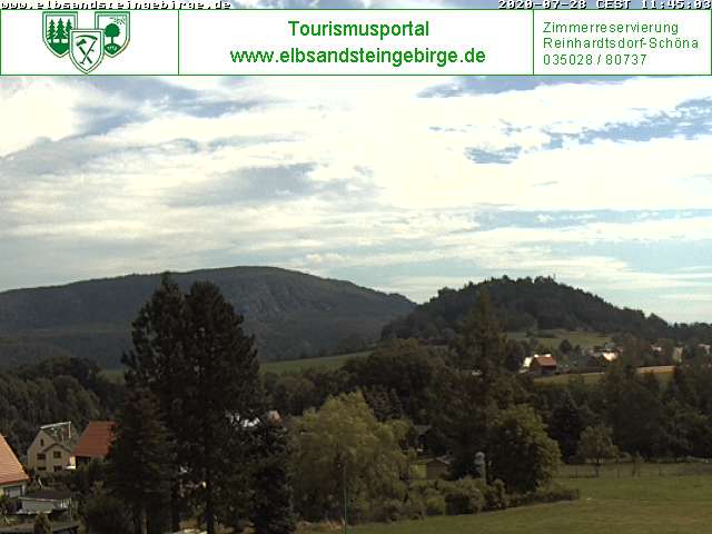 Webcam Kaiserkrone in der Sächsischen Schweiz